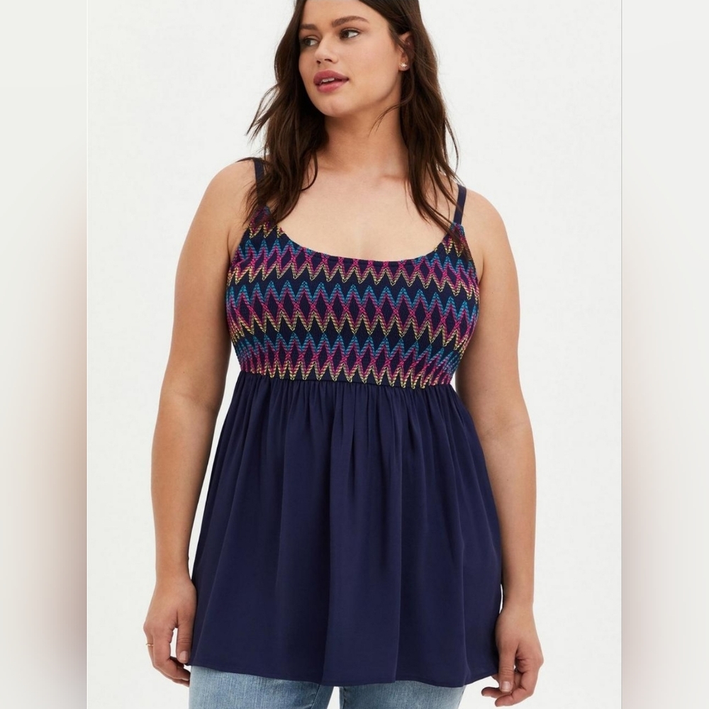 torrid size 3 plus size babydoll cami NWT